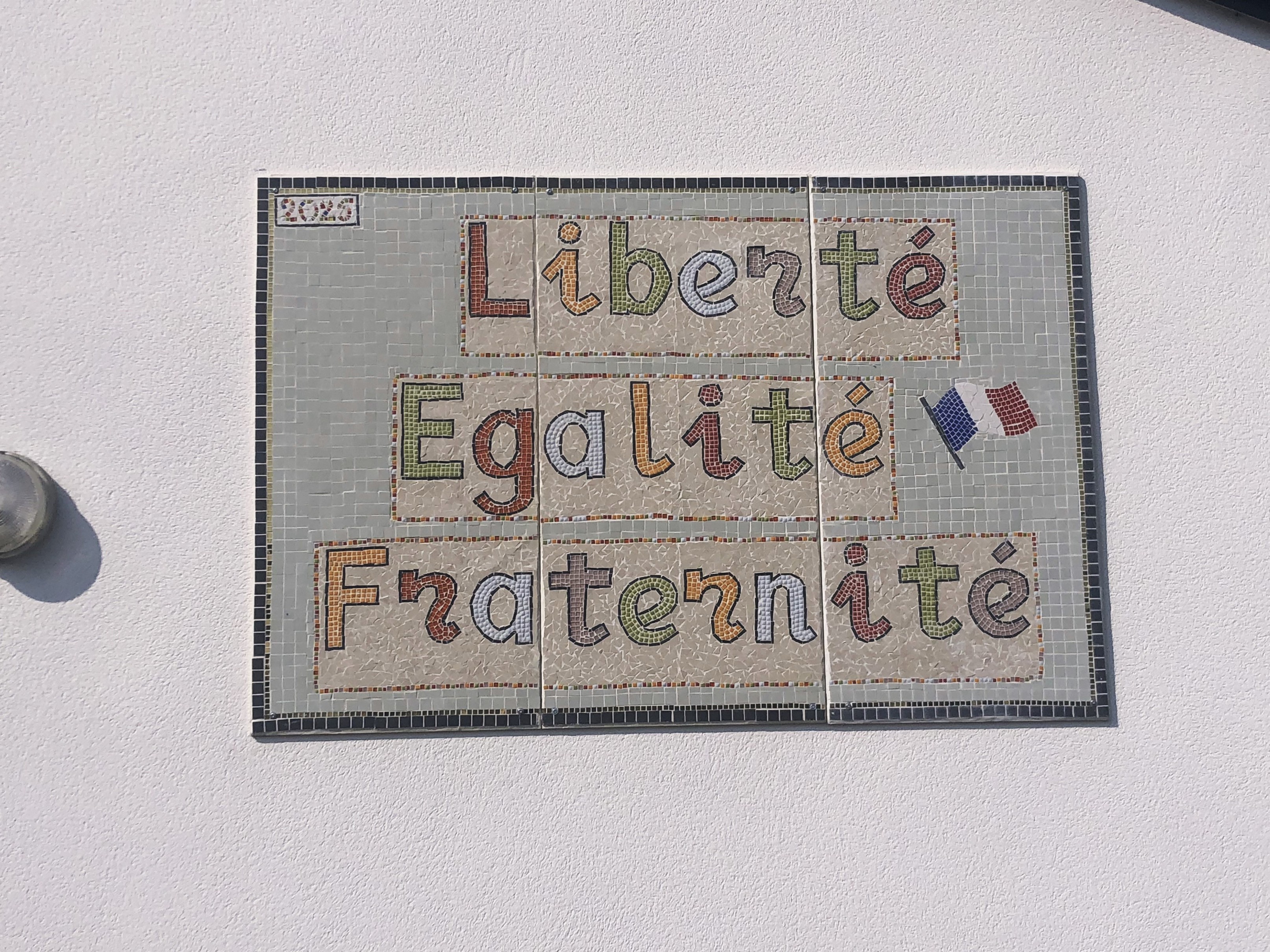 Fresque Liberté Egalité Fraternité